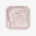 Spa con hidromasaje M1029 en tono rosa